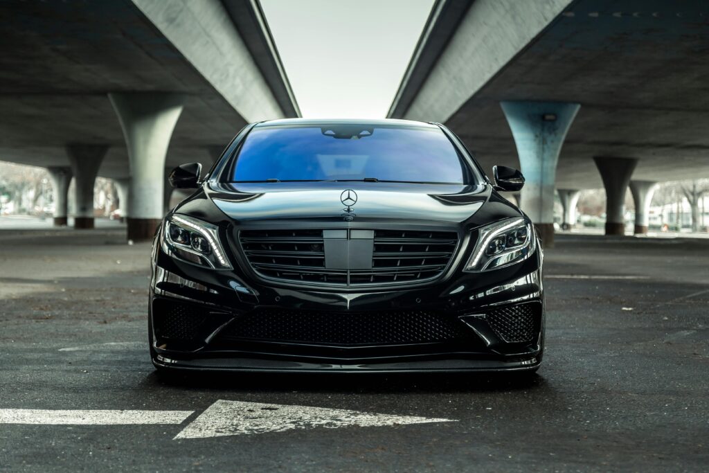 Mercedes S class in KSA